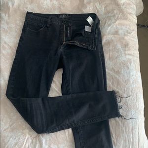 Lucky Brand distressed high waisted jeans